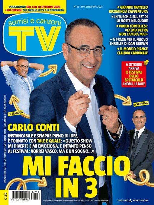 Title details for TV Sorrisi e Canzoni by Mondadori Media S.p.A., S.L.L. - Available